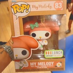Hello Kitty's friend My Melody Flower Vinyl Exclusive 🌸 Funko Pop!